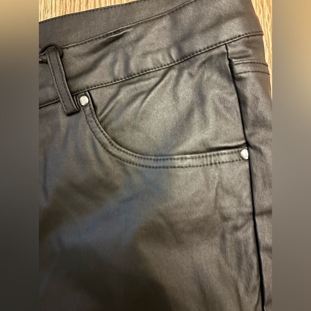 SPYM Black Coated Jeans (Viscose) NWT